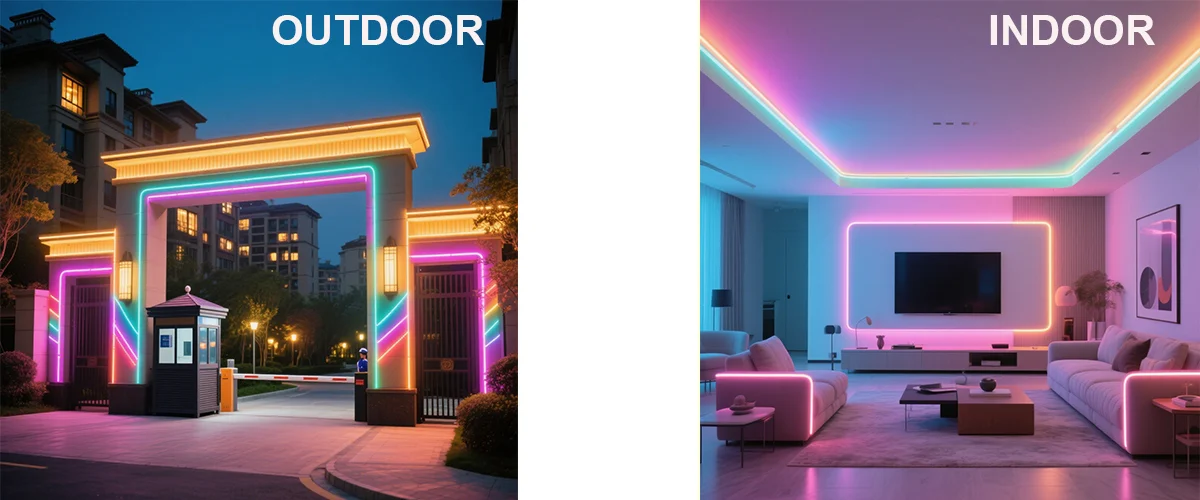 rgb neon led strip